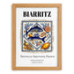 Biarritz, France – Travel Wall Decor, set in oak frame