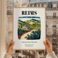Reims, France – Historic Cities Art Print