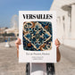 Versailles, France – Travel Print, no-text version framed in wood
