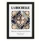 La Rochelle, France – Historic Cities Art Print, in sleek black frame