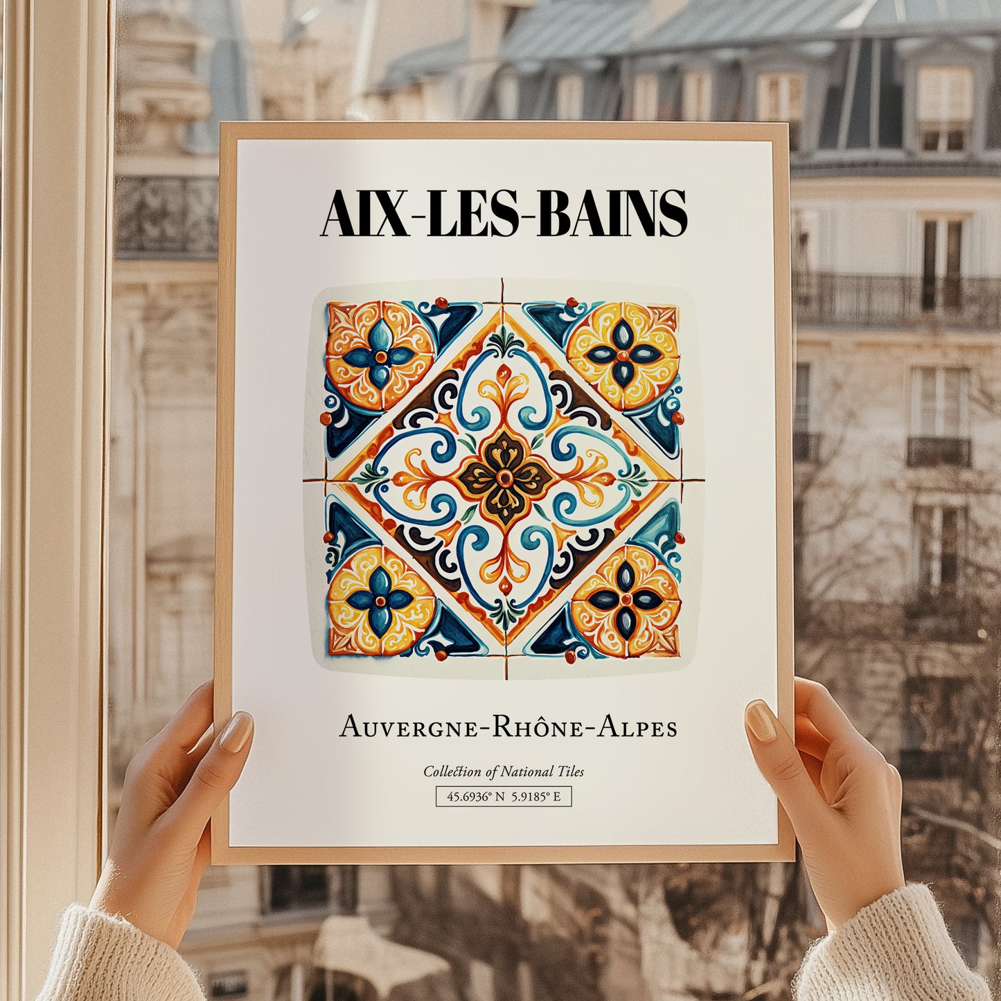 Aix-les-bains, France – Travel Print