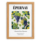 Épernay, France – Travel Print, set in oak frame