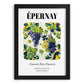 Épernay, France – Travel Print, in sleek black frame