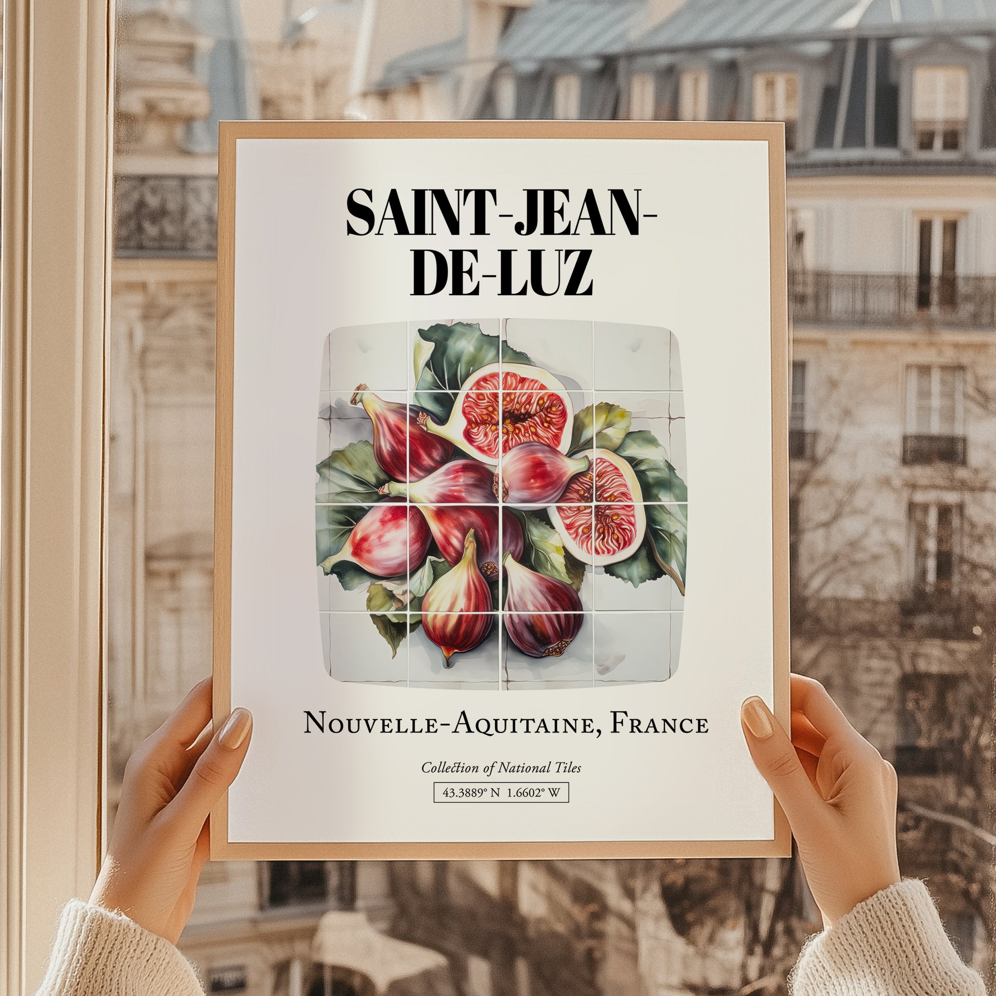 Saint-jean-de-luz, France – Vintage Travel Poster