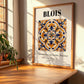 Blois, France – Travel Poster, clean layout with no caption