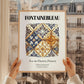Fontainebleau, France – Tourist Destination Poster
