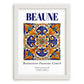 Beaune, France – Travel Wall Art, placed in minimal white frame