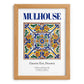Mulhouse, France – Travel Poster, set in oak frame