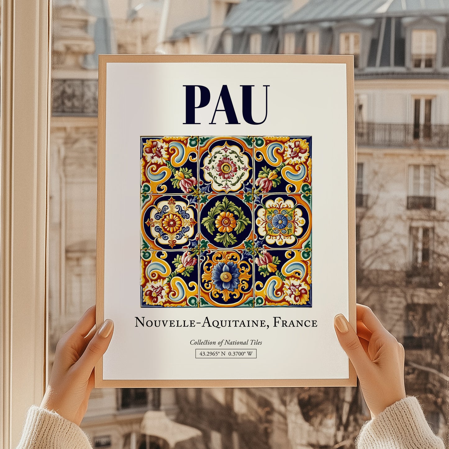 Pau, France – Wanderlust Wall Decor
