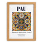 Pau, France – Wanderlust Wall Decor, set in oak frame