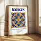 Bourges, France – Travel Wall Art, styled in a charming Paris street view