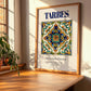 Tarbes, France – Travel Poster, clean layout with no caption