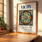 Vichy, France – Travel Print, clean layout with no caption