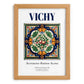 Vichy, France – Travel Print, set in oak frame