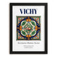 Vichy, France – Travel Print, in sleek black frame