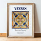 Vannes, France – Travel Wall Art, in wooden frame leaning on the floor