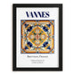 Vannes, France – Travel Wall Art, in sleek black frame