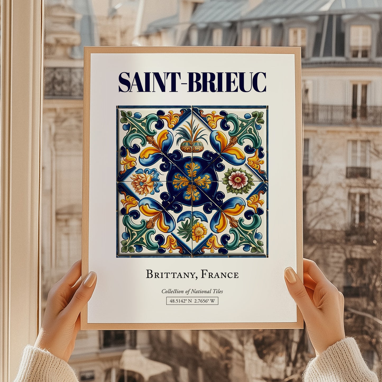 Saint-Brieuc, France – Cultural Heritage Wall Art