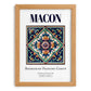 Macon, France – Travel Wall Decor, set in oak frame