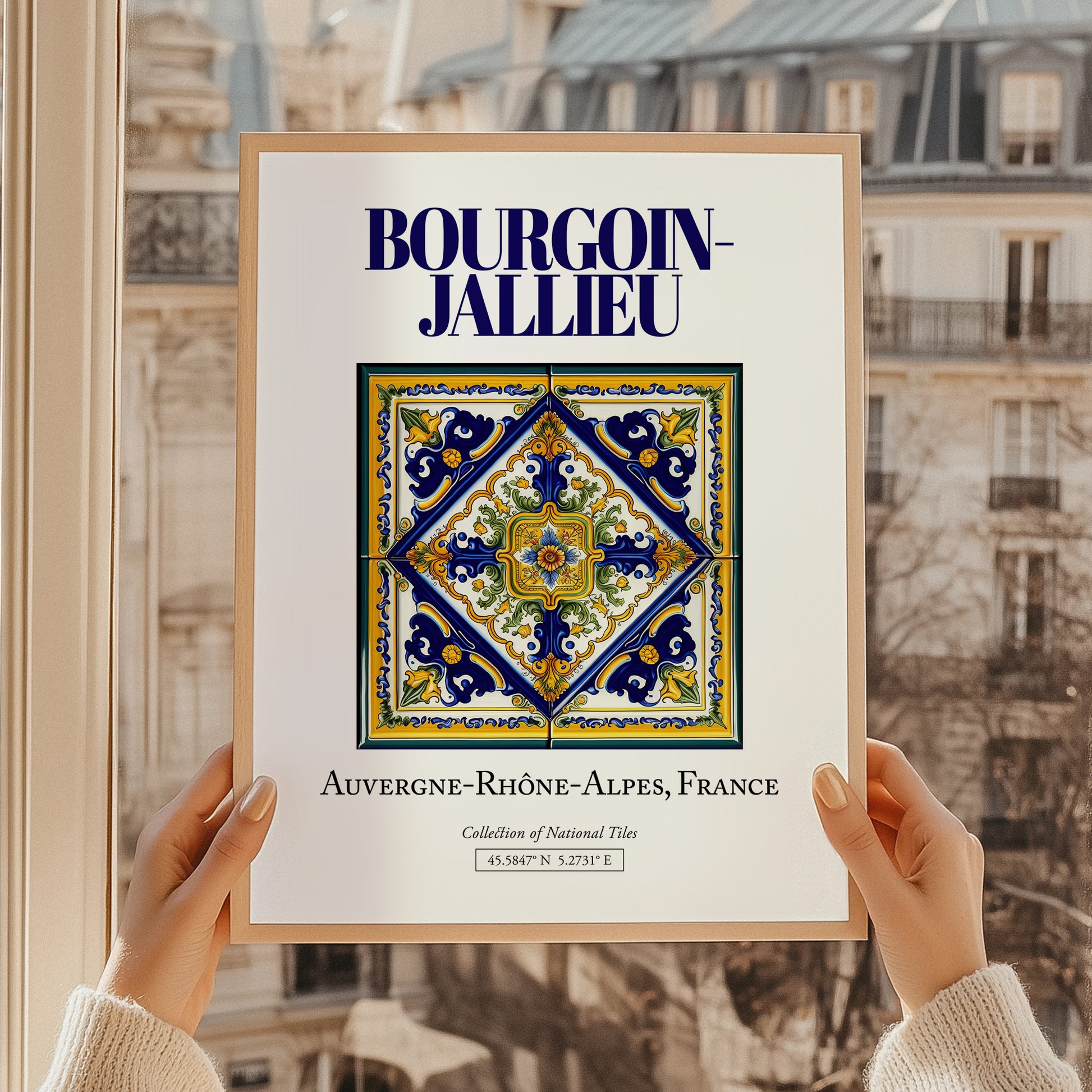 Bourgoin-Jallieu, France – Travel Poster