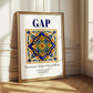 Gap, France – Country Culture Poster, styled in a charming Paris street view