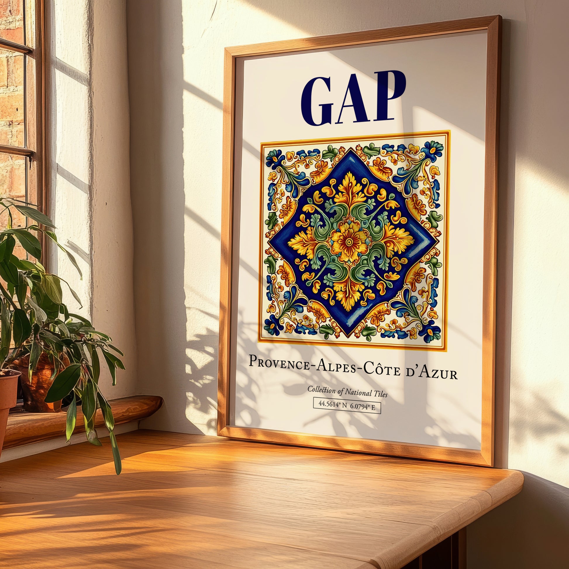 Gap, France – Country Culture Poster, clean layout with no caption