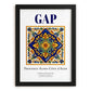 Gap, France – Country Culture Poster, in sleek black frame