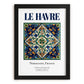 Le Havre, France – Travel Wall Decor, in sleek black frame