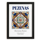 Pezenas, France – Global Wall Art, in sleek black frame