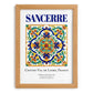 Sancerre, France – Travel Print, set in oak frame