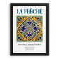 La Flèche, France – Away From Home Poster, in sleek black frame