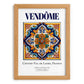 Vendôme, France – Travel Poster, set in oak frame