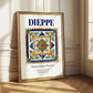 Dieppe, France – Travel Wall Art, styled in a charming Paris street view