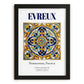 Evreux, France – Travel Print, in sleek black frame