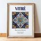Vitré, France – Travel Wall Art, in wooden frame leaning on the floor