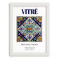 Vitré, France – Travel Wall Art, placed in minimal white frame