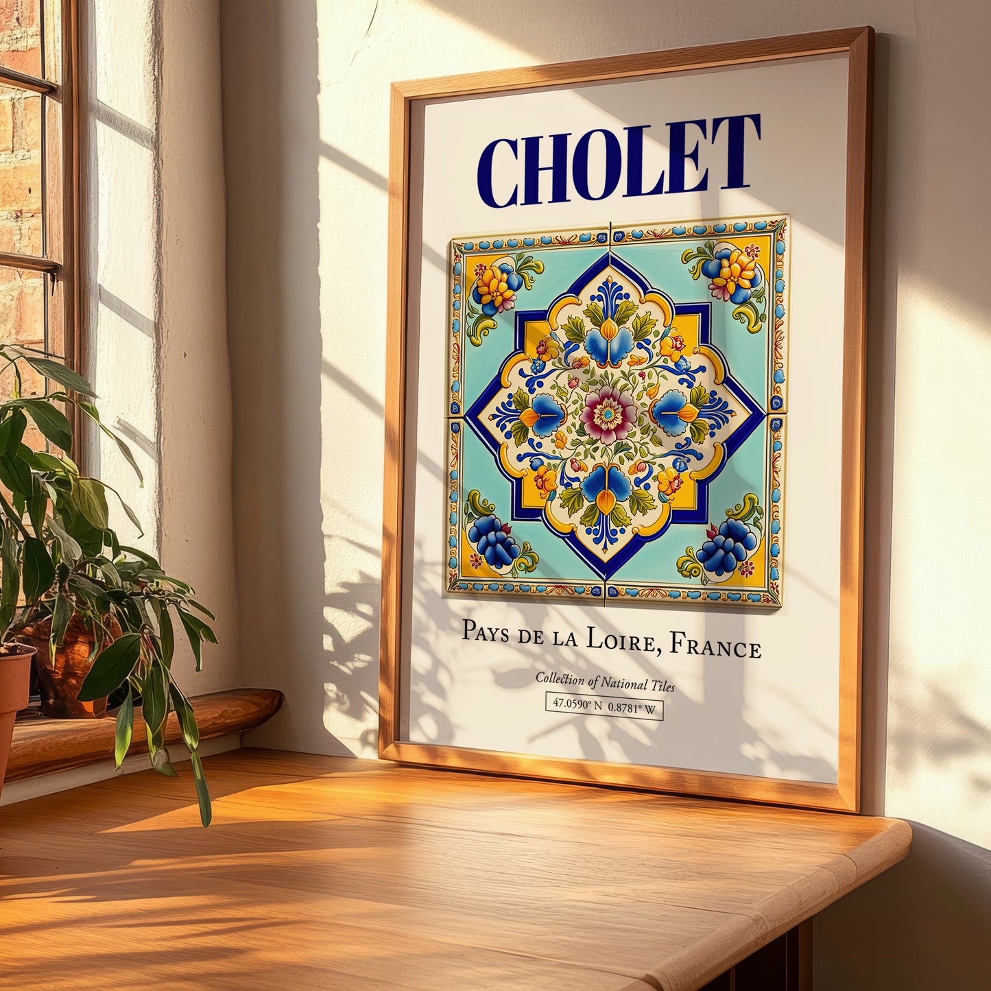Cholet, France – Travel Wall Decor, clean layout with no caption
