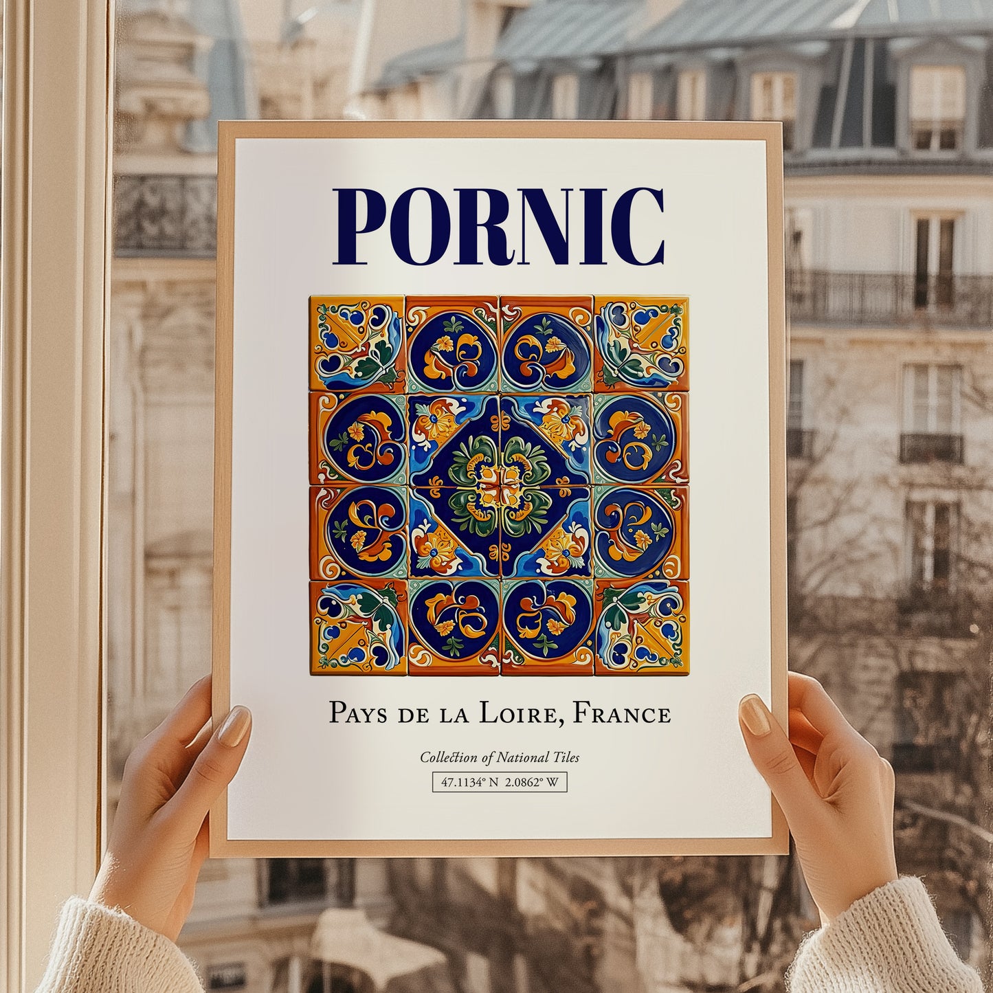 Pornic, France – National Pride Wall Decor