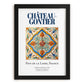 Château-Gontier, France – Travel Wall Decor, in sleek black frame