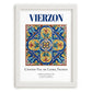 Vierzon, France – Travel Print, placed in minimal white frame