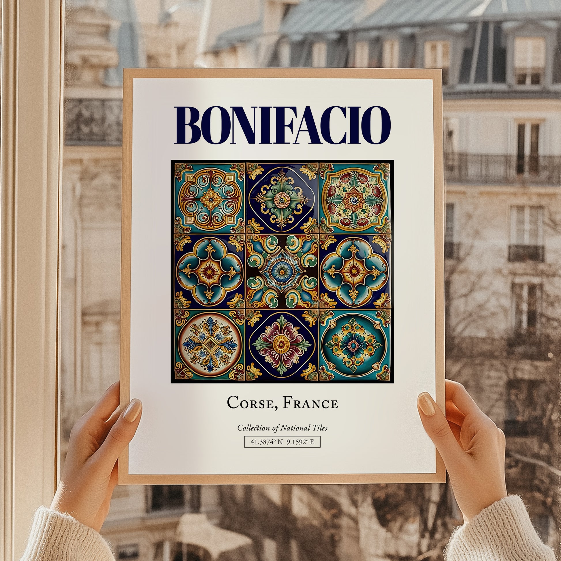 Bonifacio, France – Travel Poster