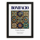 Bonifacio, France – Travel Poster, in sleek black frame