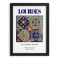 Lourdes, France – Away From Home Poster, in sleek black frame