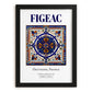 Figeac, France – Travel Print, in sleek black frame