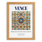 Vence, France – Travel Print, set in oak frame