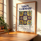 Vaison-la-Romaine, France – Travel Poster, clean layout with no caption