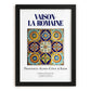 Vaison-la-Romaine, France – Travel Poster, in sleek black frame