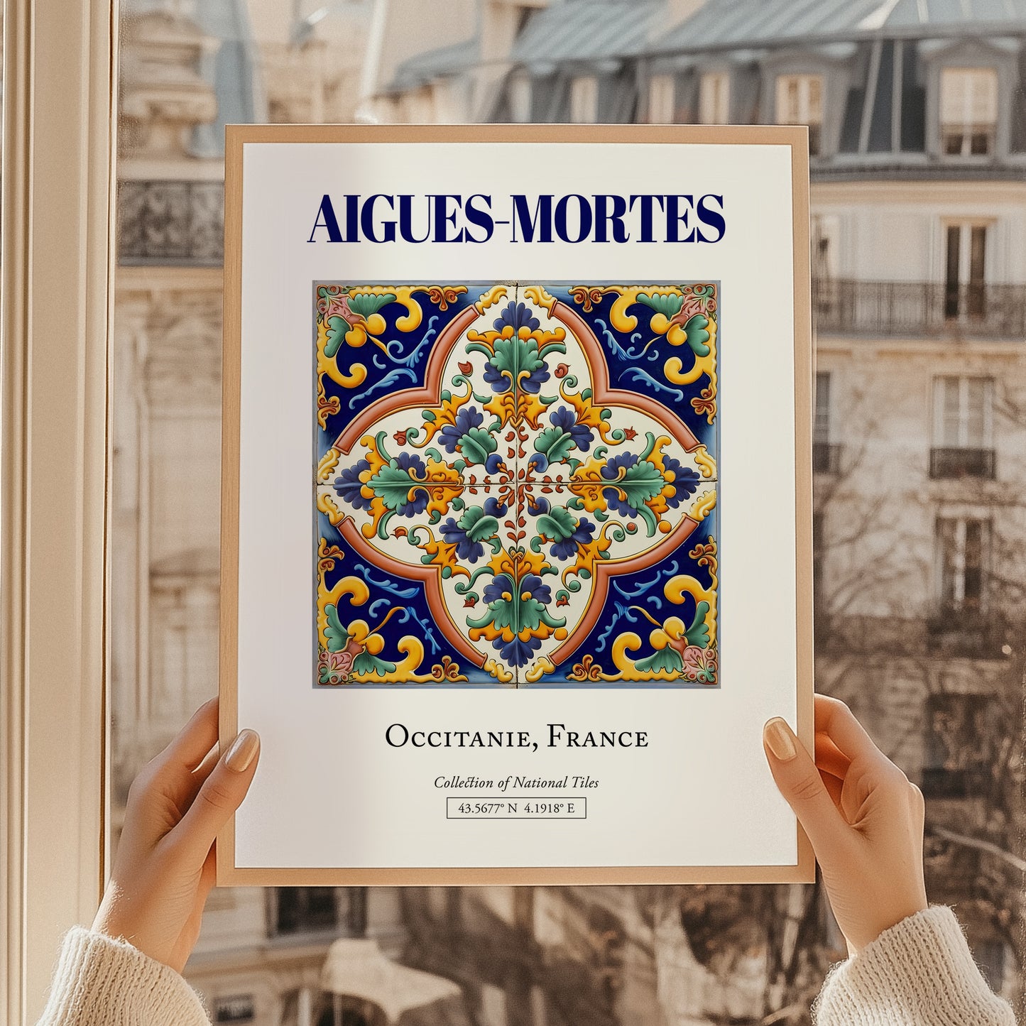 Aigues-Mortes, France – World Heritage Travel Poster