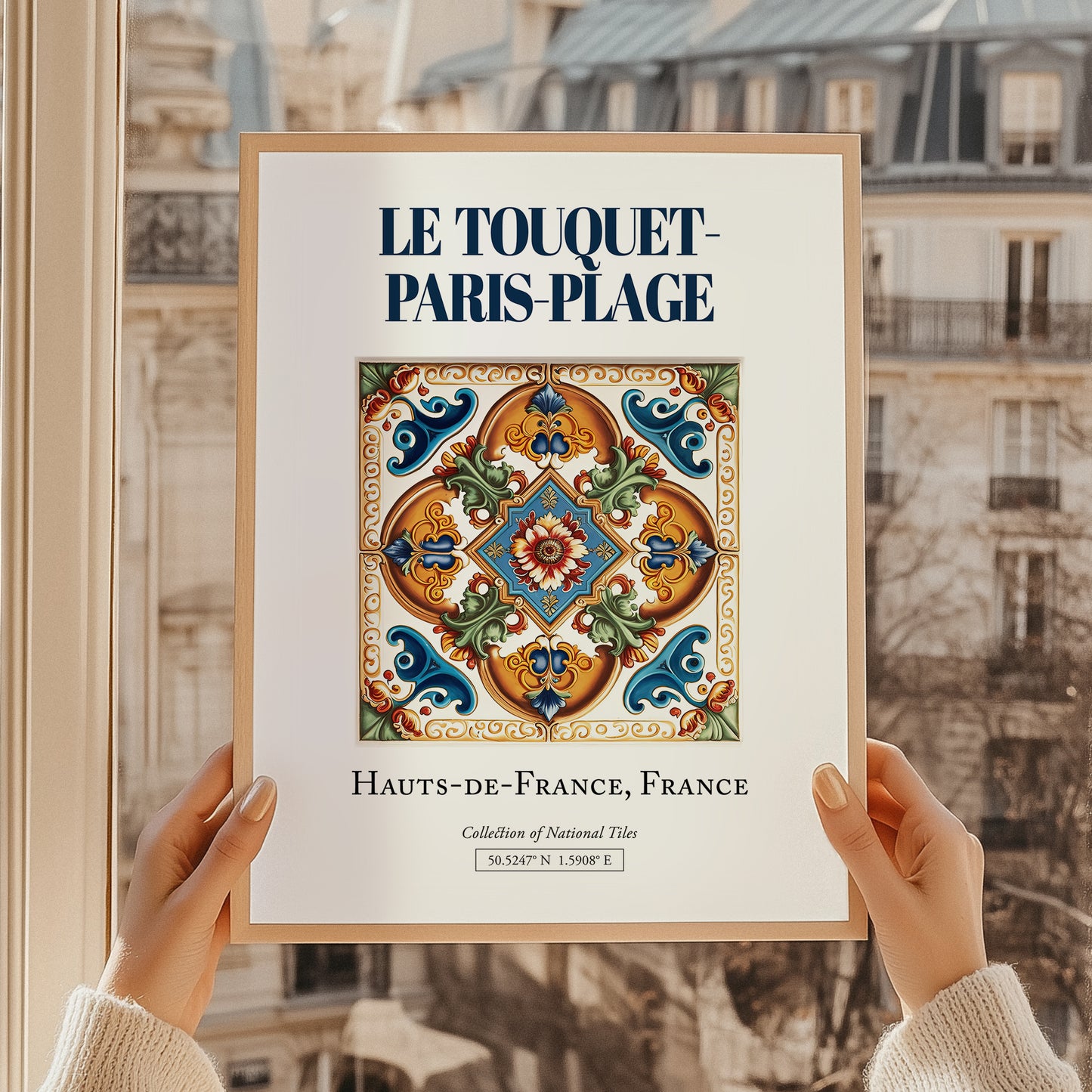 Le Touquet-Paris-Plage, France – Travel Poster