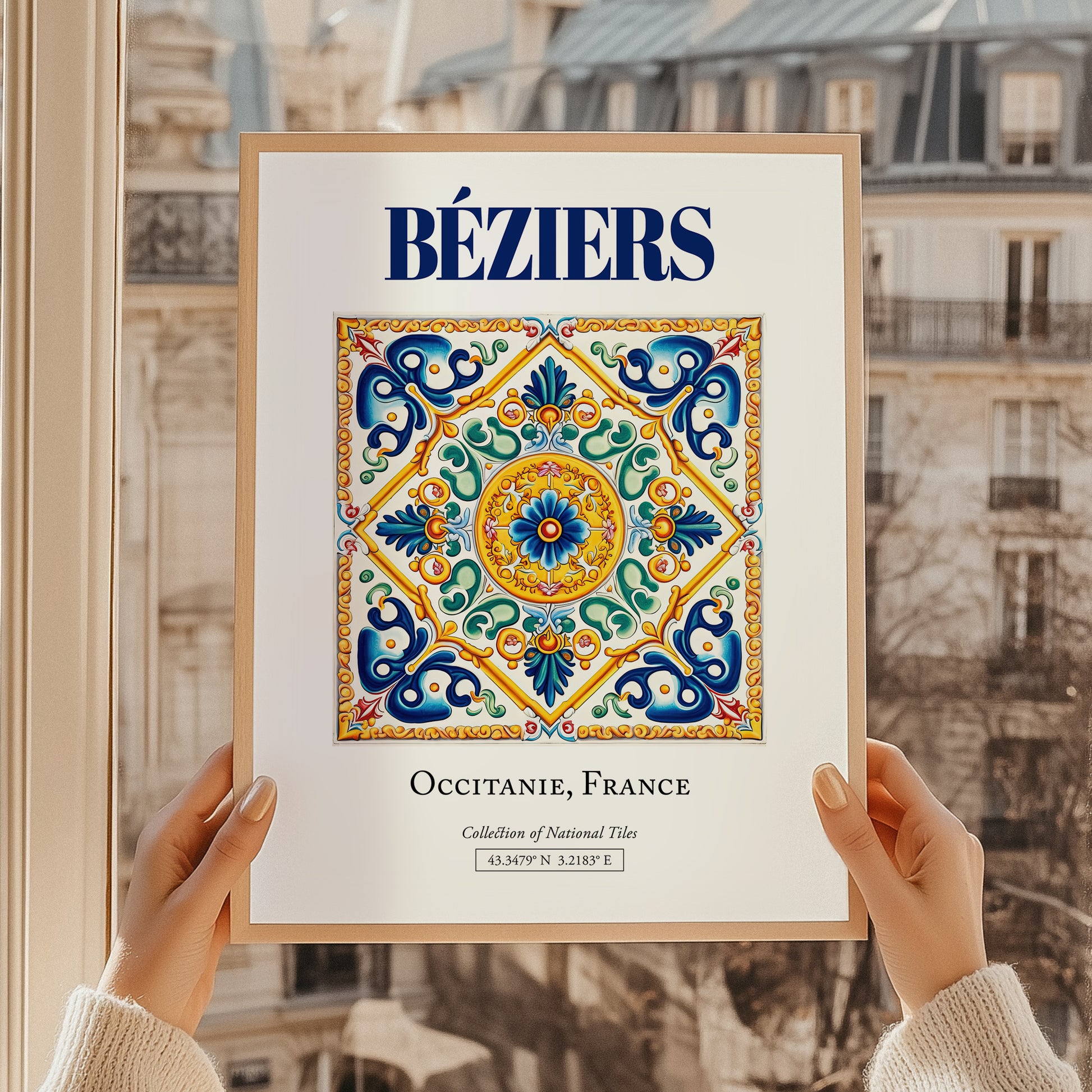 Béziers, France – Travel Poster
